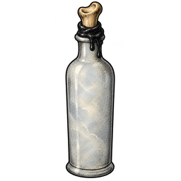 Bone-Stoppered Bottle