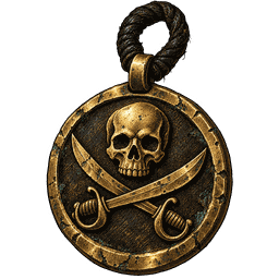 Pirate Medallion
