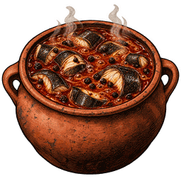 Eel and Pepper Stew